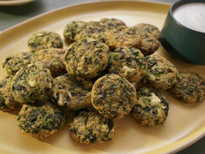 Beauty shot of Molly Yeh's Spinach 'Cookies', as seen on Girl Meets Farm Season 14
