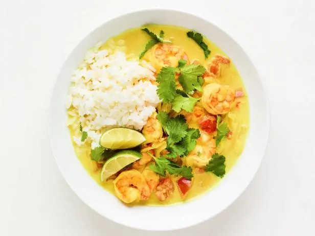 Coconut-Turmeric Shrimp Curry Recipe | Food Network Kitchen | Food Network