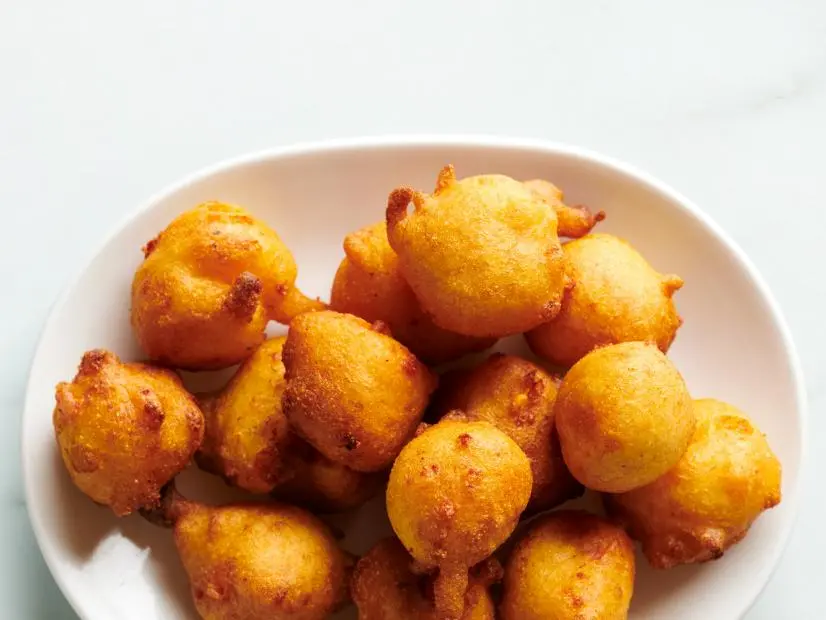 Pimento Cheese French Bread Pizza\, Pimento Cheese Hush Puppies\, and Pimento Cheese Crackers.