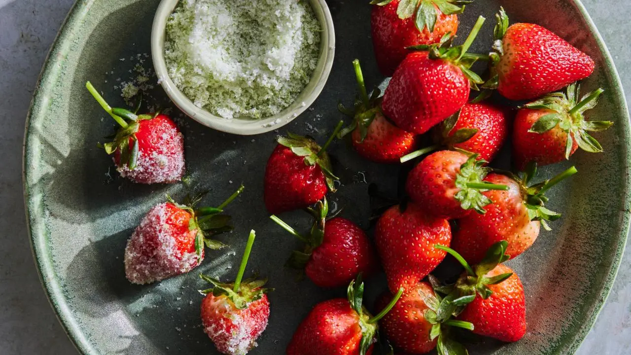 Strawberry Margarita Bites