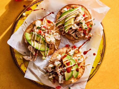 Tostadas de Ceviche de Camaron