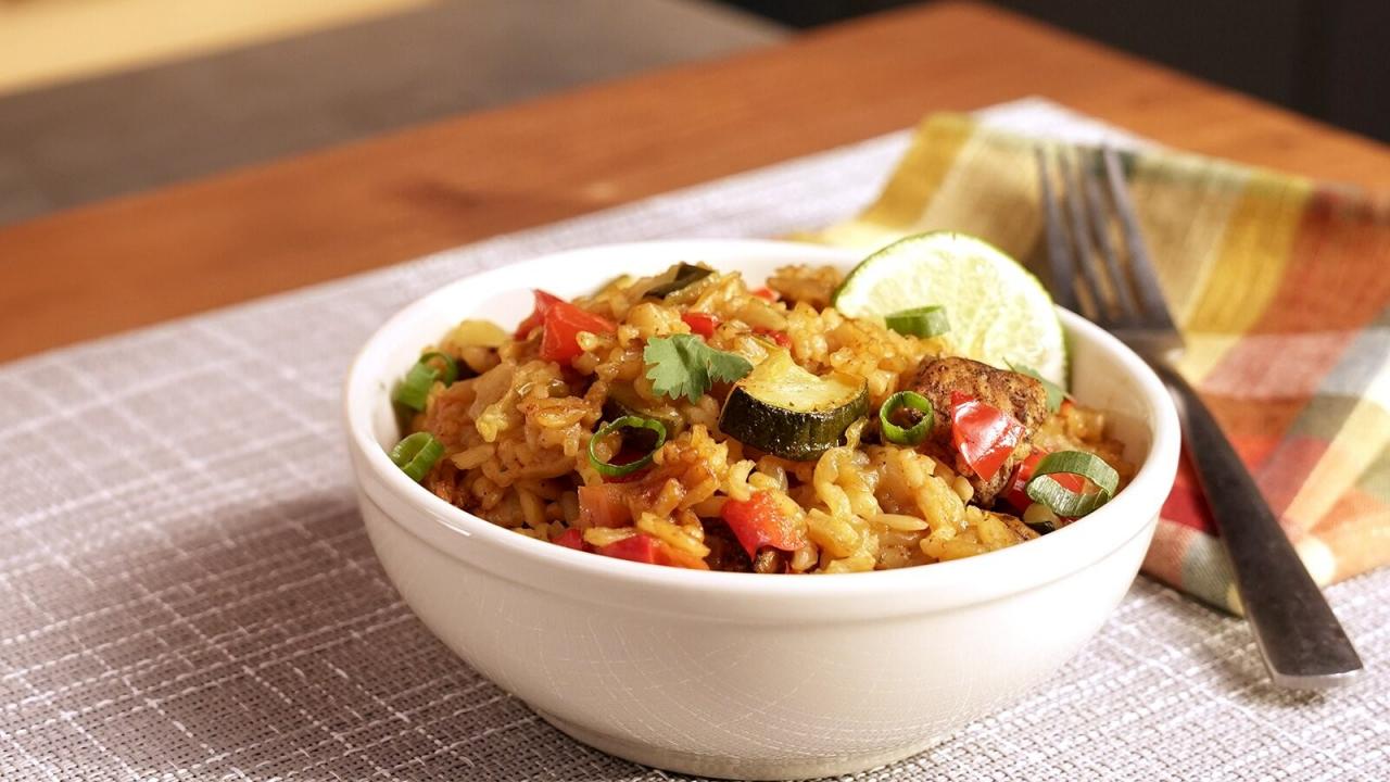 One-Pot Chicken and Rice Recipe | Food Network Kitchen | Food Network