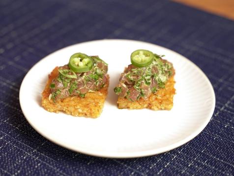 Crispy Rice with Jalapeño Tuna