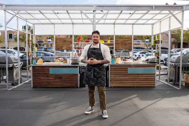 Contestant Gabe Bertaccini, as seen on Supermarket Stakeout Season 6, Episode 2.