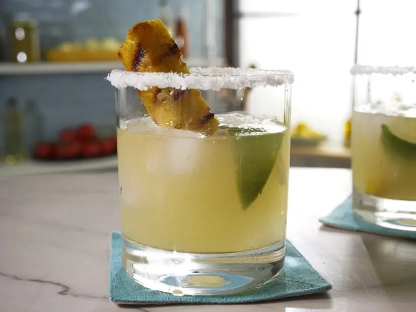 Grilled Pineapple Mezcal Margarita Recipe Geoffrey Zakarian Food