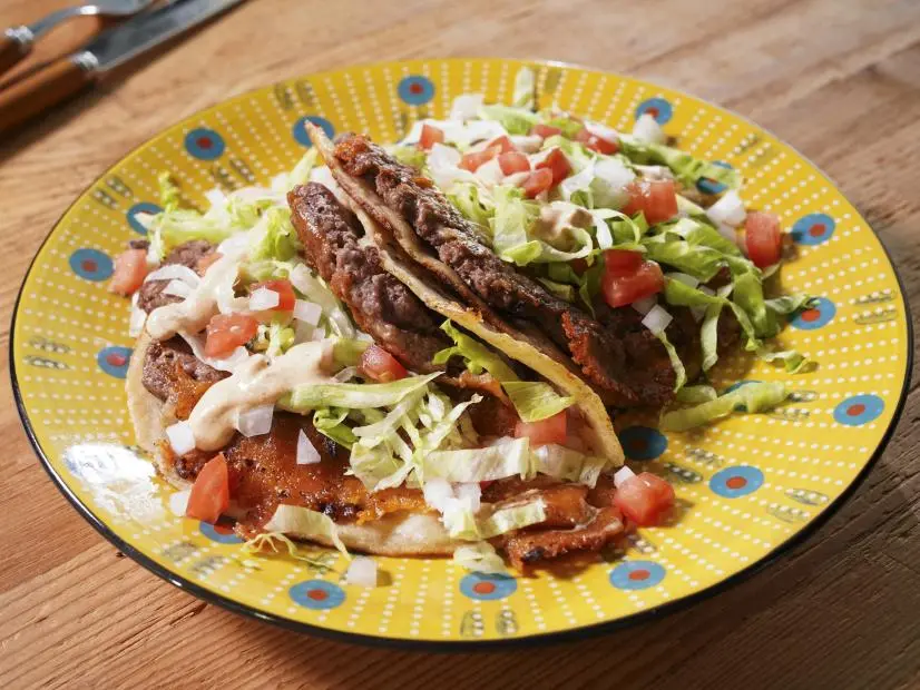 Sunny's Tex-Mex Tortilla Smash Burger Recipe | Sunny Anderson | Food ...