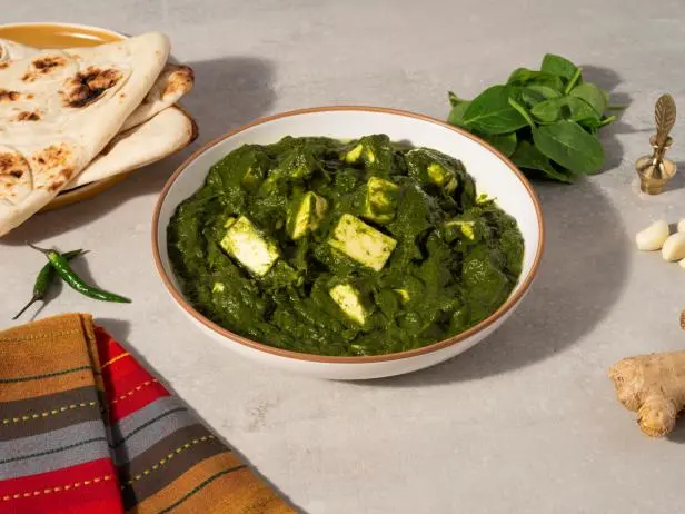 Saag Paneer Recipe | Maneet Chauhan | Food Network