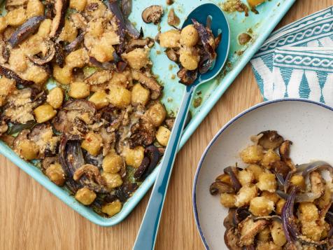 Sheet Pan Gnocchi with Mushrooms