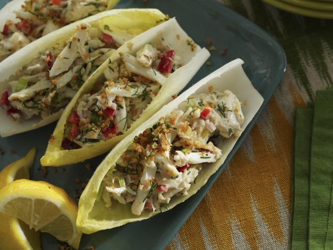 Crab Salad in Endive Recipe Geoffrey Zakarian Food Network