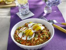 Cousins, if you&rsquo;re not familiar with kimchi, it&rsquo;s a Korean fermented cabbage that comes in different degrees of spiciness. It adds great flavor and a little funk to any dish and is delicious just enjoyed by itself. My version of kimchi fried rice is full of warm spice and flavorful aromatics that will have you coming back for seconds.
