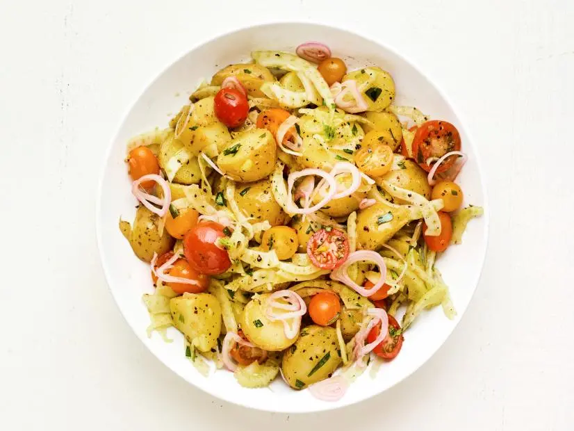 POTATO SALAD WITH FENNEL.