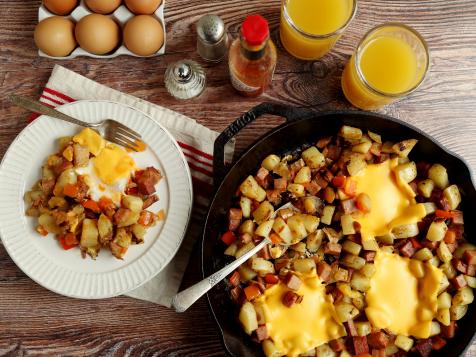 Pork Roll Breakfast Hash