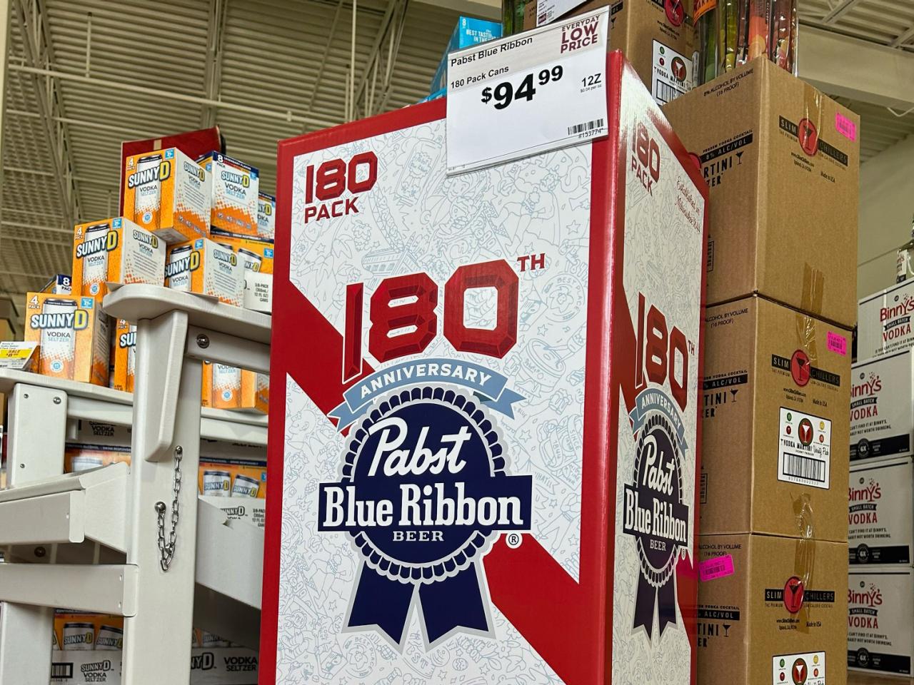 Pabst Blue Ribbon Is Selling 180can Cases of Beer This Summer FN