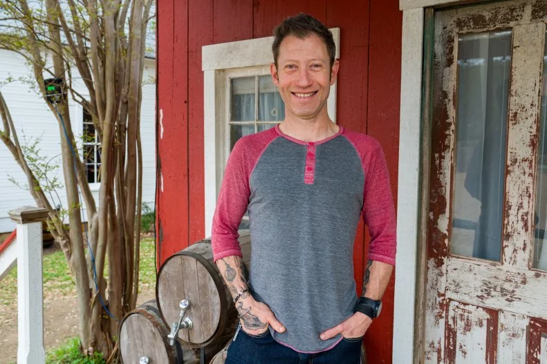 Contestant Hugh Magnum, as seen on BBQ Brawl, Season 5.