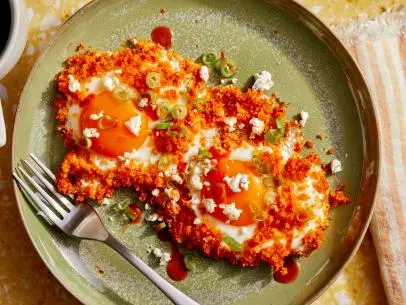 Crispy Buffalo Fried Eggs
