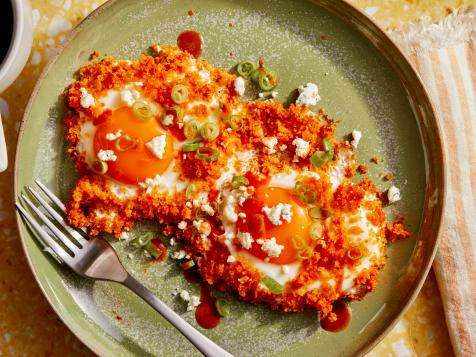 Crispy Buffalo Fried Eggs