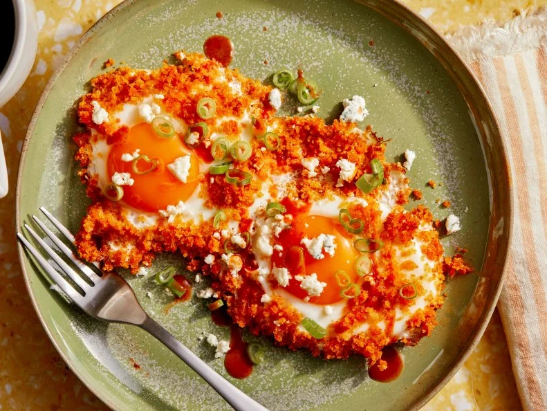 Crispy Buffalo Fried Eggs