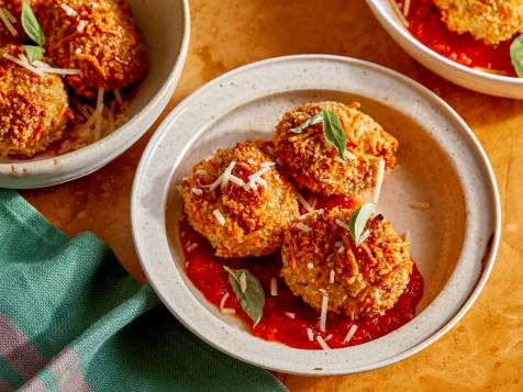 Parmesan-Crusted Meatballs