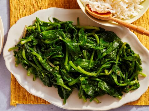 Sautéed Snow Pea Tips
