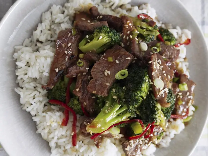 Beef And Broccoli Stir Fry Recipe Jeff Mauro Food Network