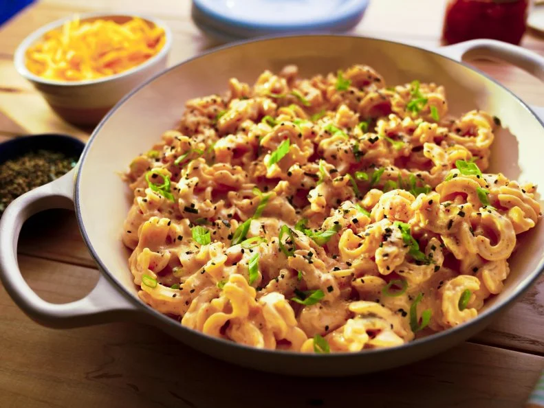Molly Yeh's kimchi mac and cheese from Girl Meets Farm