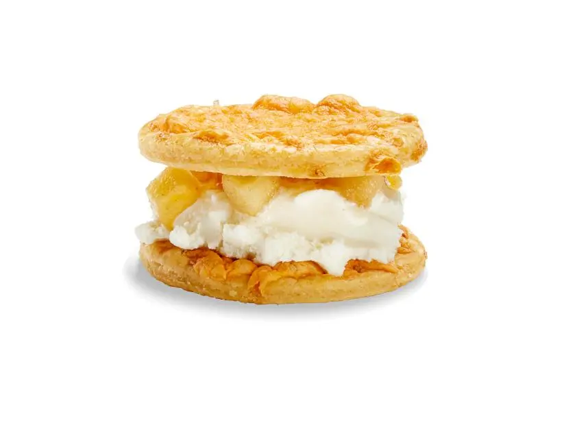Cheddar Apple Pie Ice Cream Sandwich