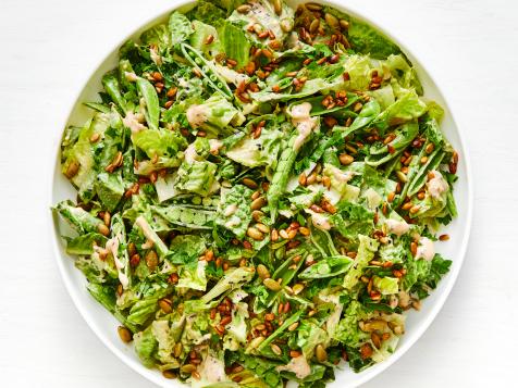 Chopped Salad With Tahini Dressing