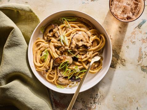 Miso Mushroom Pasta