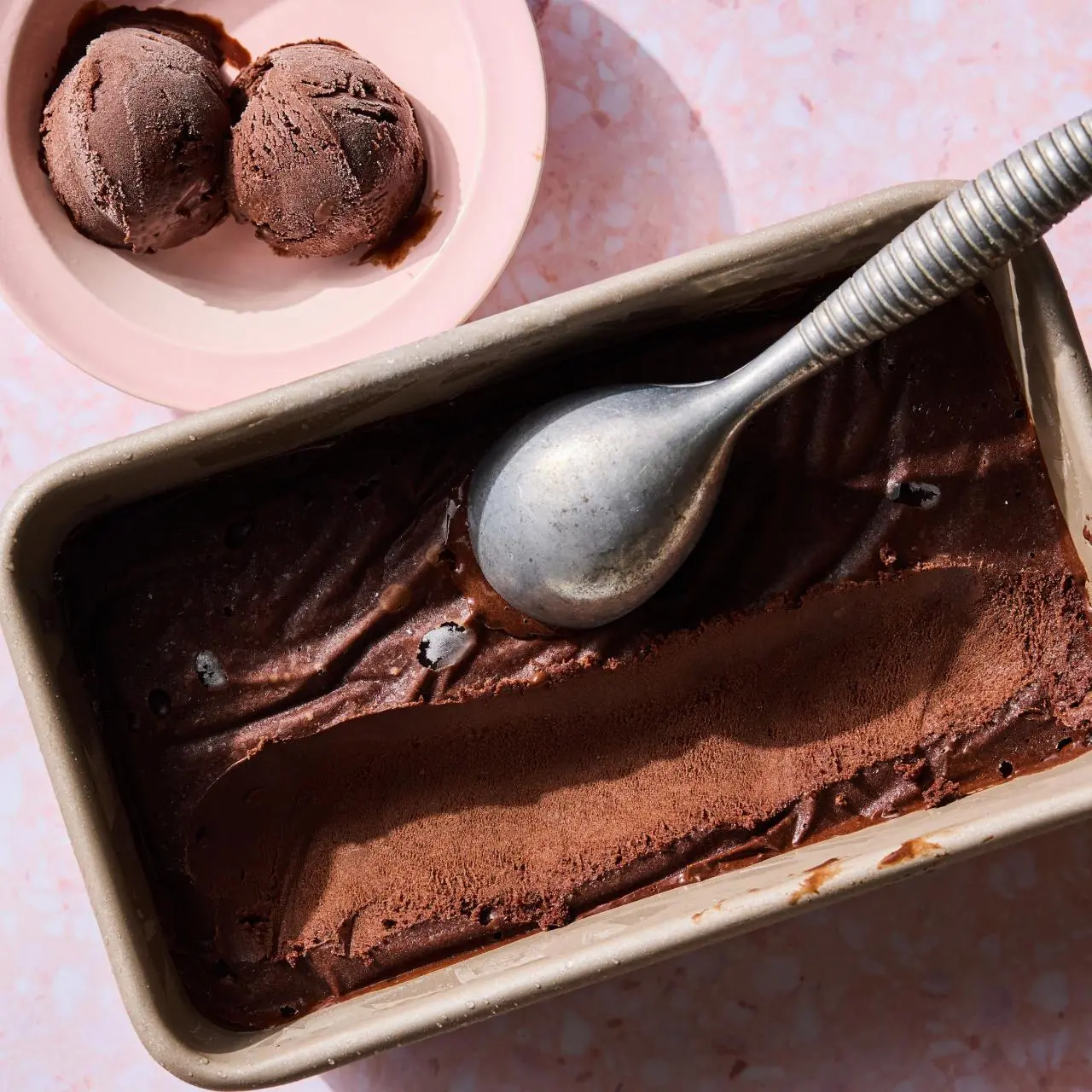 No Churn Chocolate Sorbet