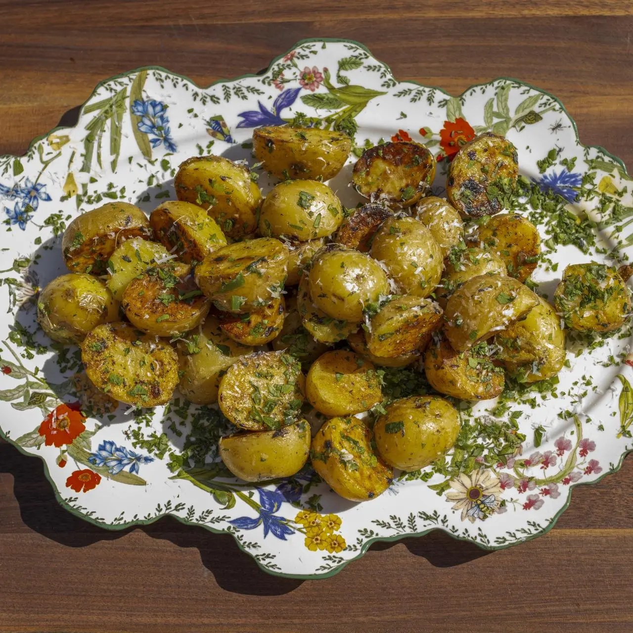 Grillte Yukon Gold Kartoffeln