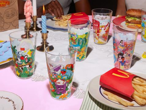 McDonald’s Wants You to Collect Six Cups Decorated With Its Most Iconic Happy Meal Toys