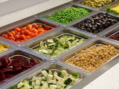 Genius Mom Stocks Epic Salad and Sandwich Bar for Her Family of 11, Goes Viral on TikTok