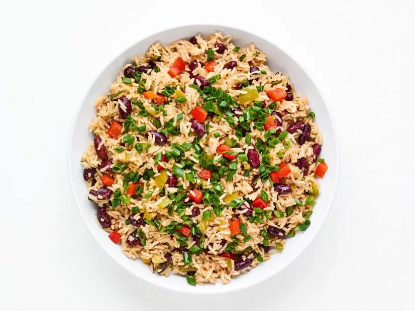 Creole Spiced Rice and Beans.