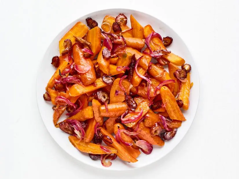Roasted Carrots with Dates.