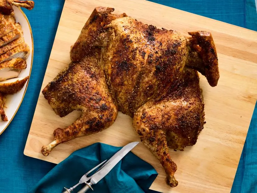 Masala-Spiced Turkey and Lemon-Peppercorn Spatchcocked Turkey.
