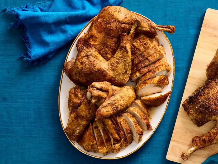 Masala-Spiced Turkey and Lemon-Peppercorn Spatchcocked Turkey.