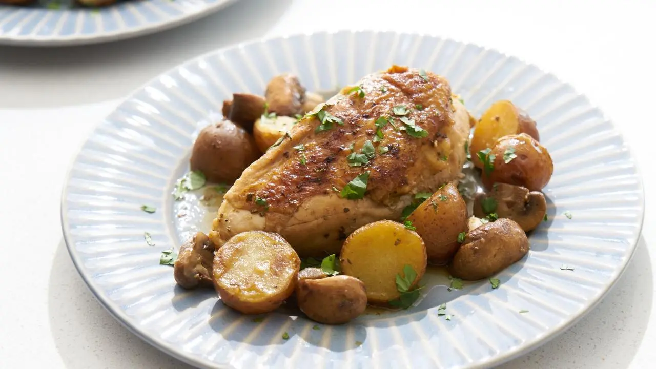 Skillet Rosemary Chicken