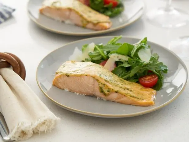 Mustard-Maple Roasted Salmon Recipe | Food Network Kitchen | Food Network