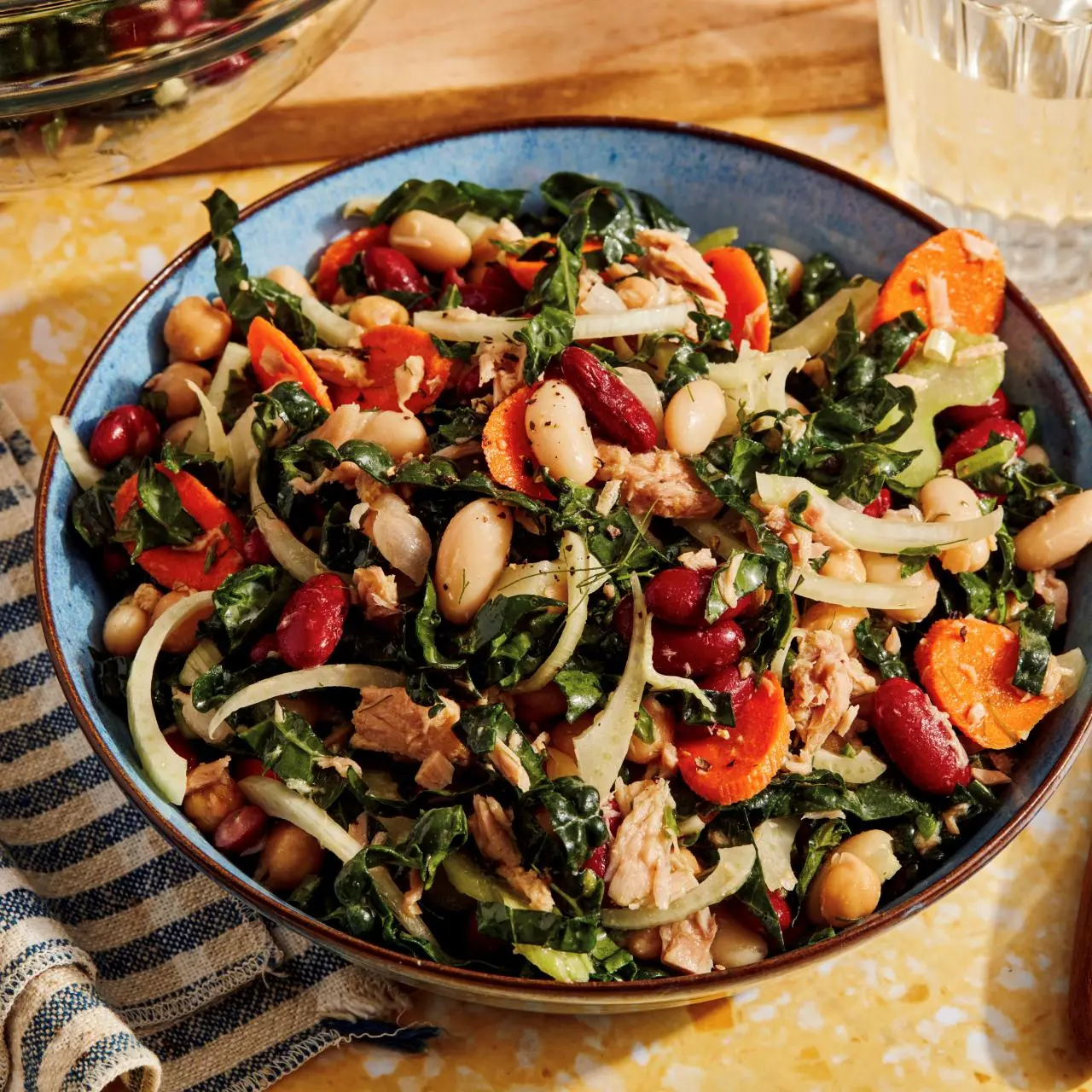 Kale and Fennel Dense Bean Salad | Recipe Cart | Recipe Cart