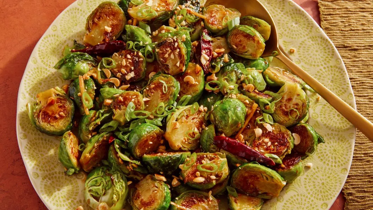Kung Pao Brussels Sprouts