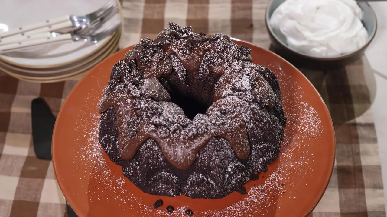 Cocoa Spiced Bundt Cake Recipe | Carla Hall | Food Network