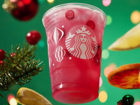 Starbucks Drops Its First-Ever Ice-Cold Holiday Refresher