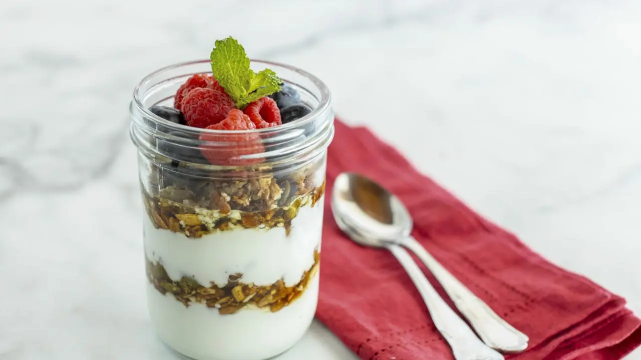 Nut Granola Parfait