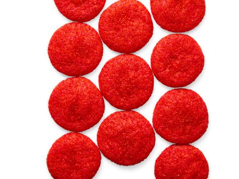 Blood Orange-Semolina Cookies