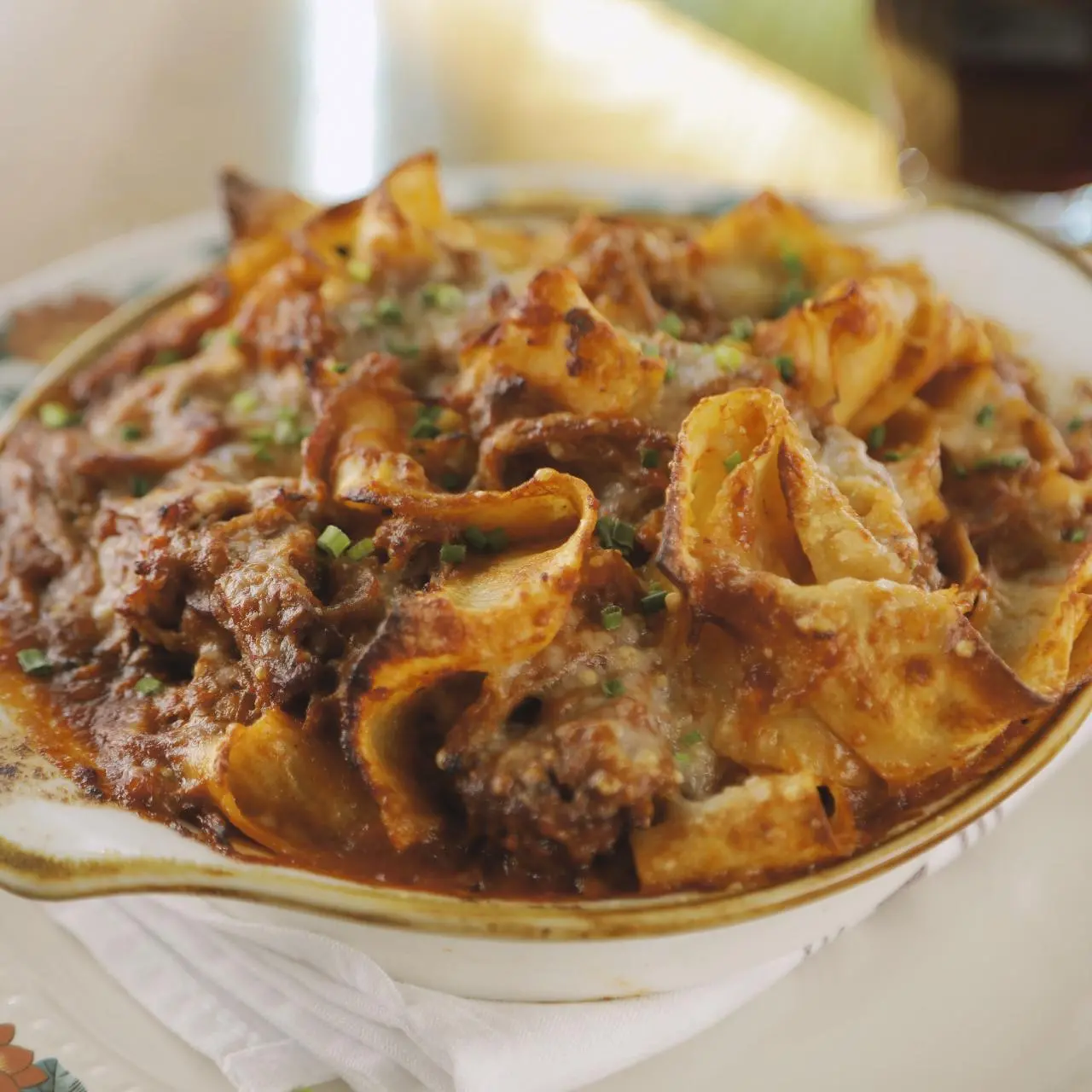Baked Pappardelle all'Anatra-image