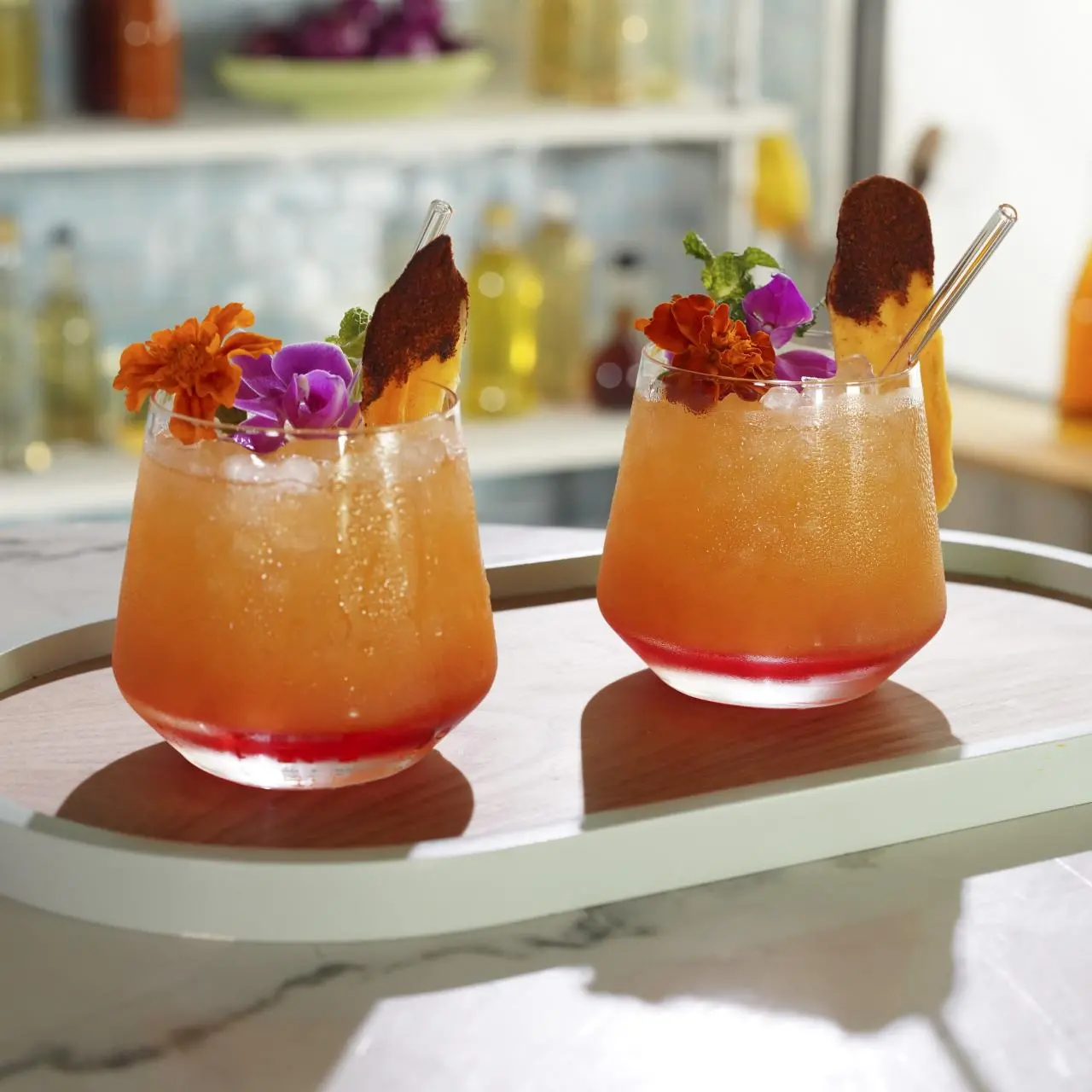 Sweet and Spicy Mango Lime Punch Recipe | Jeff Mauro | Food