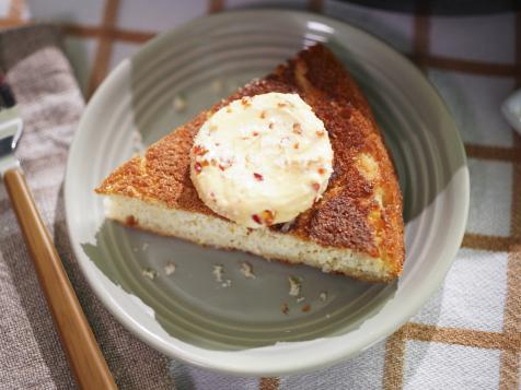 Marjorie Alice Ross Jones's Skillet Cornbread with Pepper Relish Honey Butter