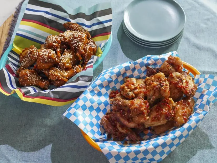 Fried Honey Miso Wings Recipe Jeff Mauro Food Network(02)