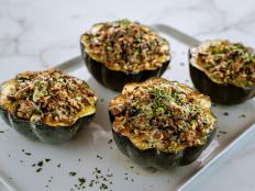 This is an economical, all-in-one meal that requires no side dishes. Breakfast sausage comes in several flavors, as well as plain, and Ree has opted for the sage flavored variety in this instance. However, as with many of her dishes, you can swap in your favorite ingredients to suit your tastes.
