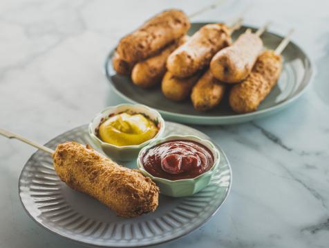 Jalapeño Cheddar Corn Dogs
